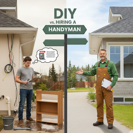 DIY vs Hiring a Handyman: What You Should and Shouldn’t Do Yourself