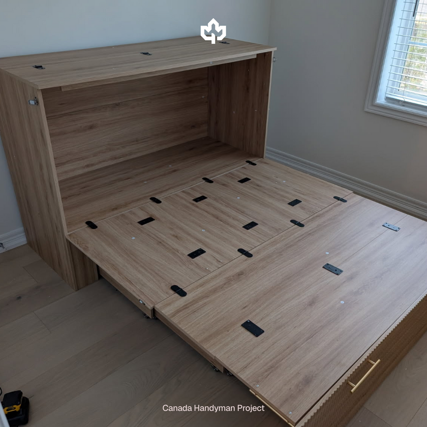 Burlington Ontario Furniture Assembly Murphy Bed Assembled Canada Handyman Open