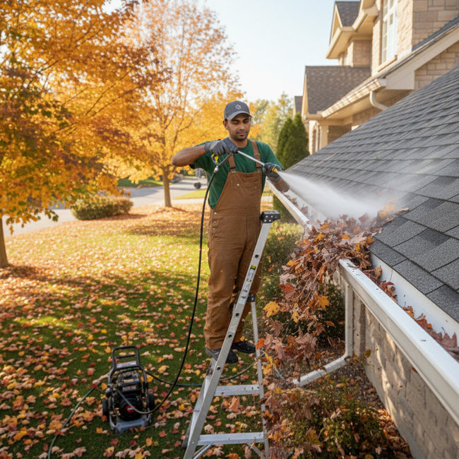 Gutter Cleaning & Flushing