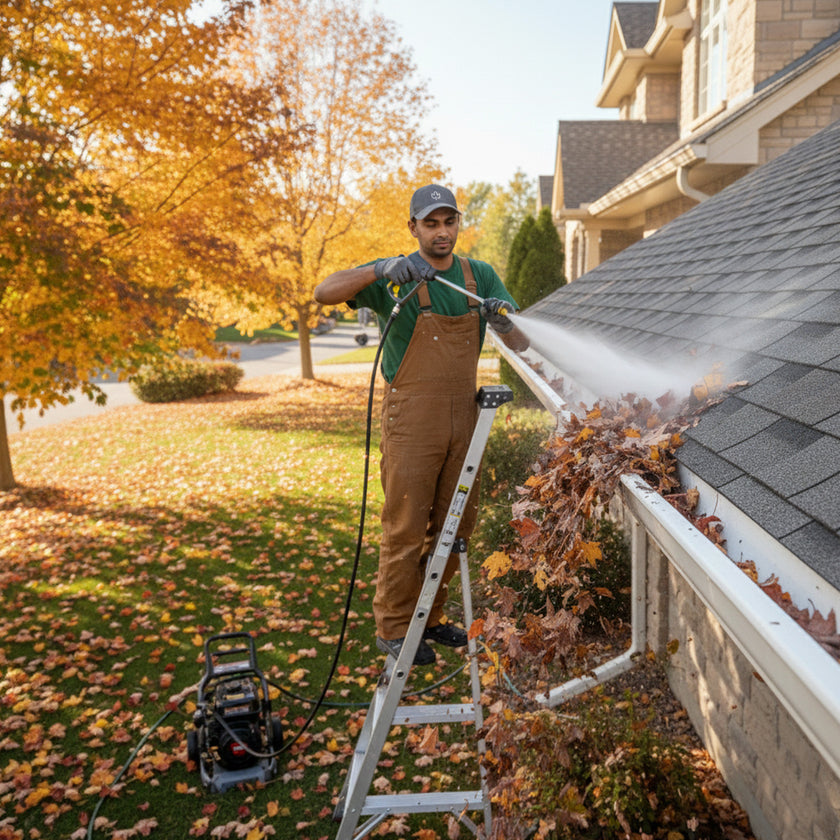 Gutter Cleaning & Flushing