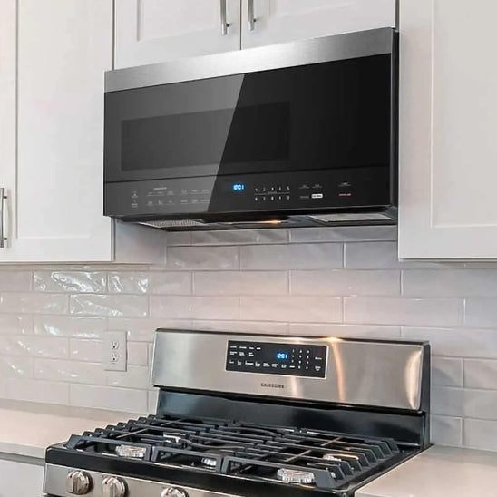 Over-the-Range Microwave Installation