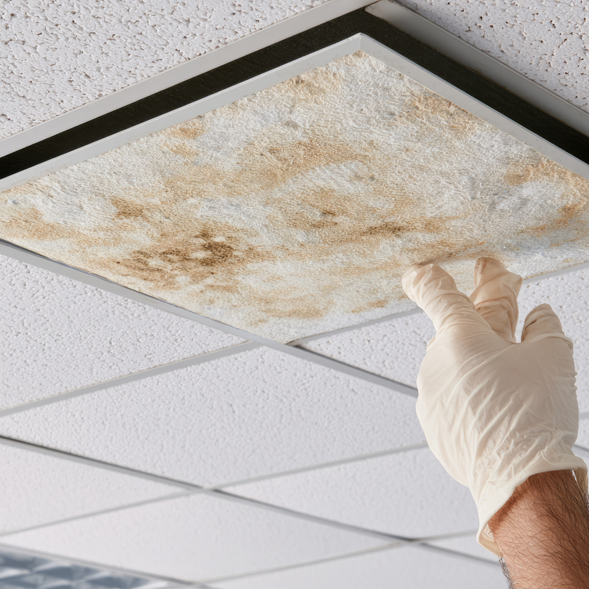 Commercial Ceiling Tile Replacement