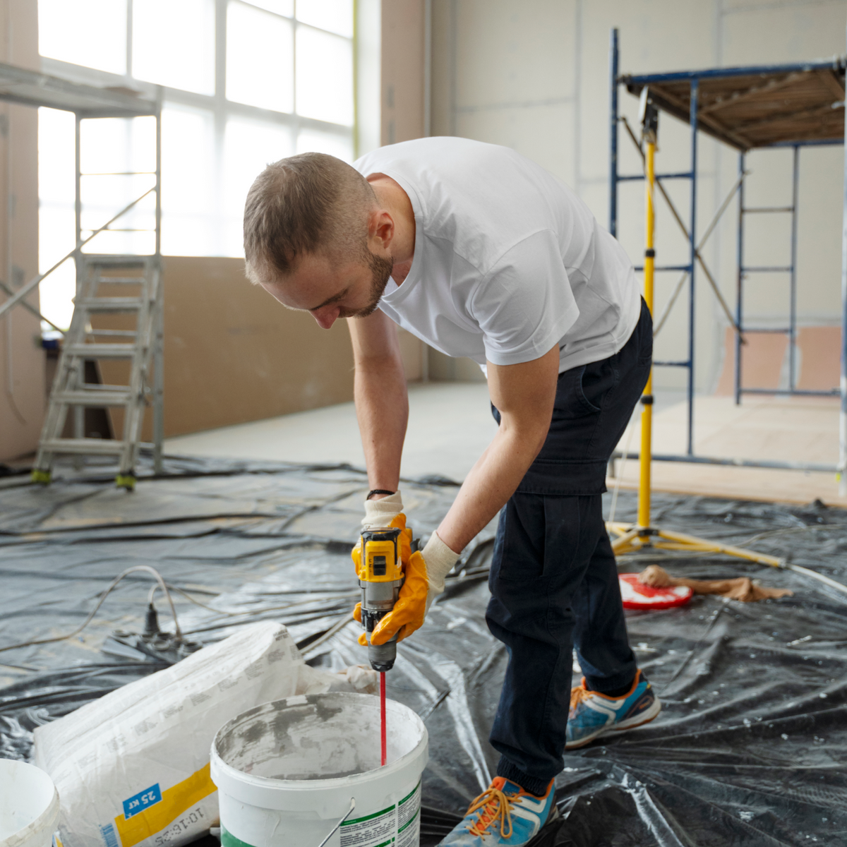 Commercial Drywall Patching & Touch-Up Painting