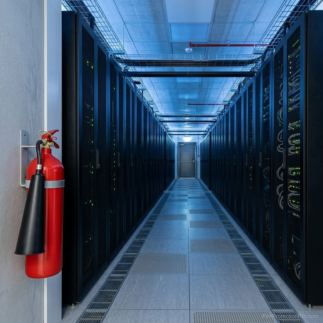 Data Center Cleanroom Fire Wall Construction