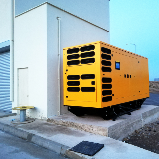 Data Center Concrete Pad Pouring for Generators
