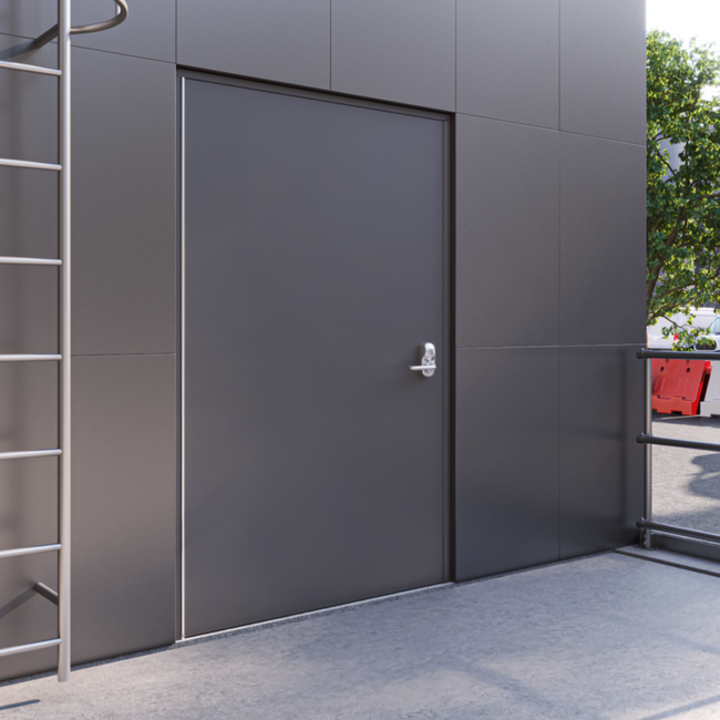 Data Center Heavy Duty Steel Security Doors