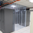 Data Center Hot Cold Aisle Plastic Curtain Containment