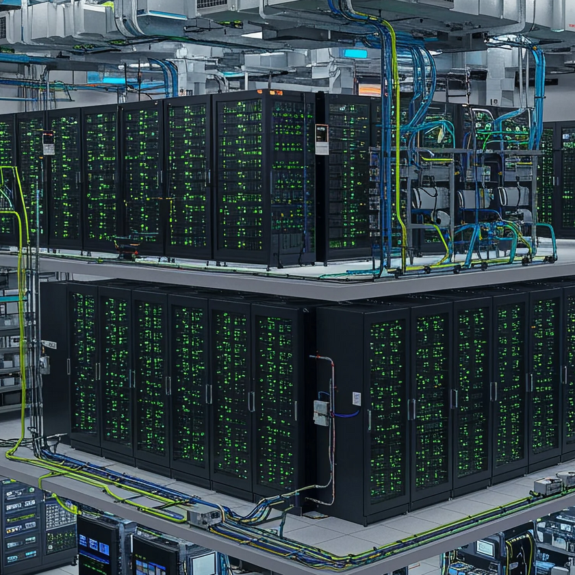 Data Center Redundant Power Loop Configuration