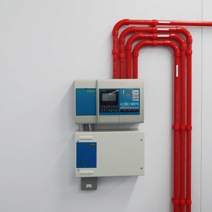Data Center VESDA Very Early Smoke Detection Apparatus Systems