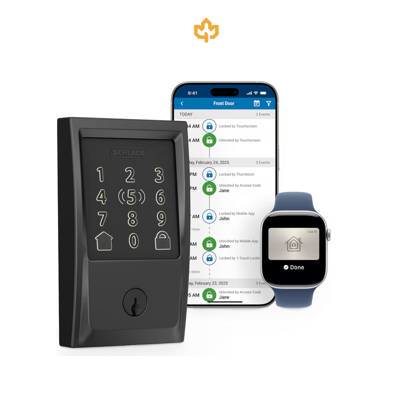 Smart Fingerprint & Keyless Entry Locks - Installation Included