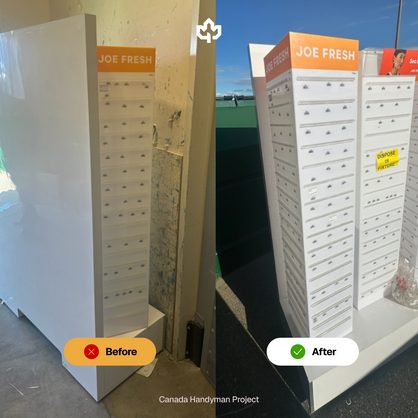 Peace River Alberta Junk Removal Canada Handyman Before and After
