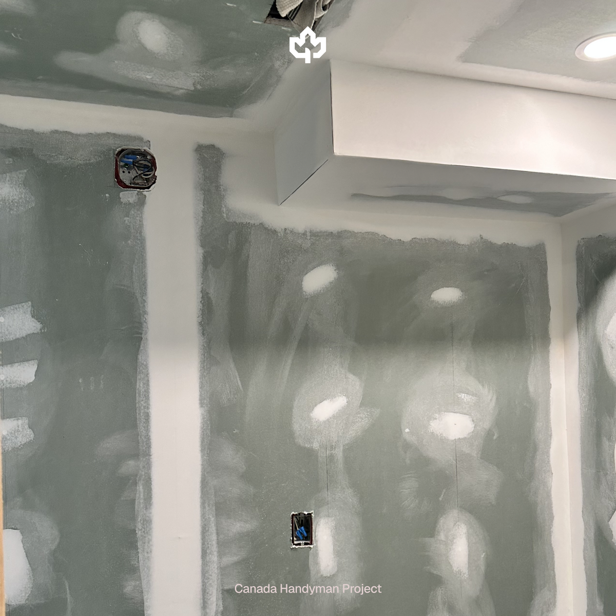 Port Perry Ontario Basement Bathroom Renovation Canada Handyman Before and After
