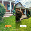 Port Perry Ontario Landscaping Garden Bed Canada Handyman Before and After