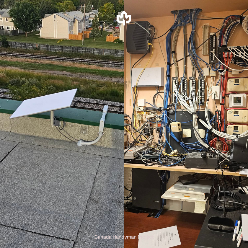 Winnipeg Manitoba Starlink Installation Canada Handyman