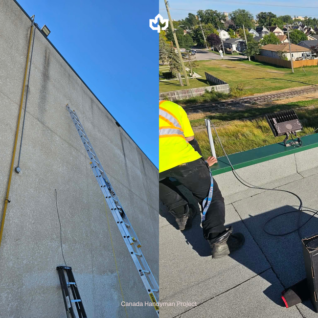 Winnipeg Manitoba Starlink Installation Canada Handyman